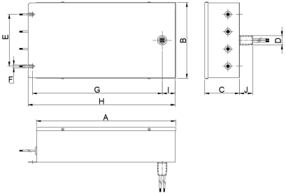 暗室EMC三相濾波器 暗室EMC三相濾波器